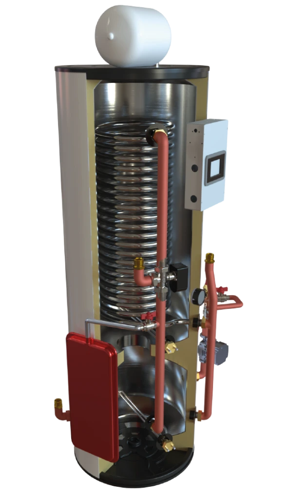 Étude et configuration sur‑mesure ECS + chauffage (schéma hydraulique)