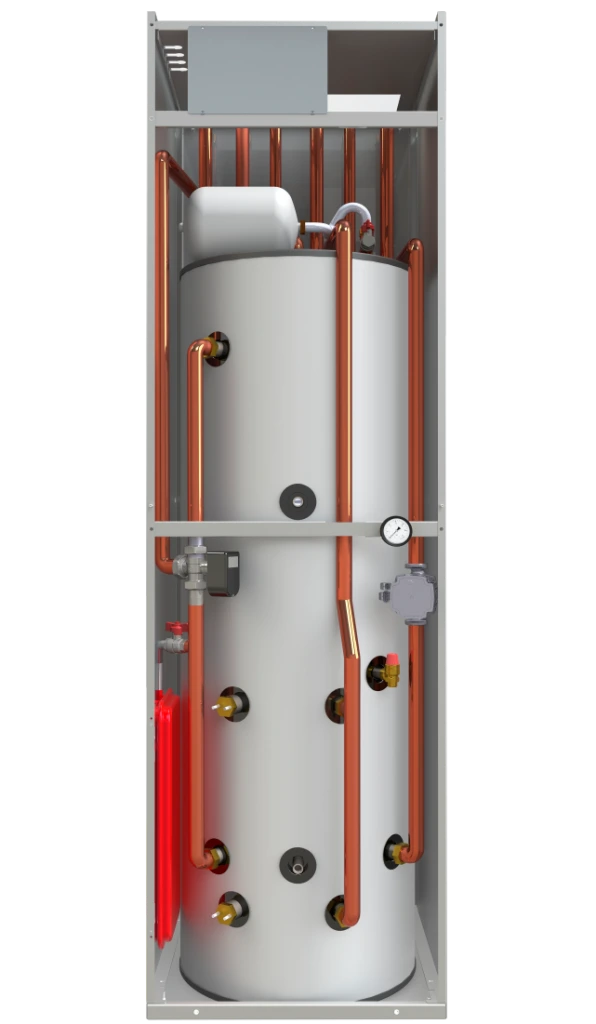 THERMOBOX DUO : unité intérieure compacte pour pompe à chaleur (ECS + inertie)