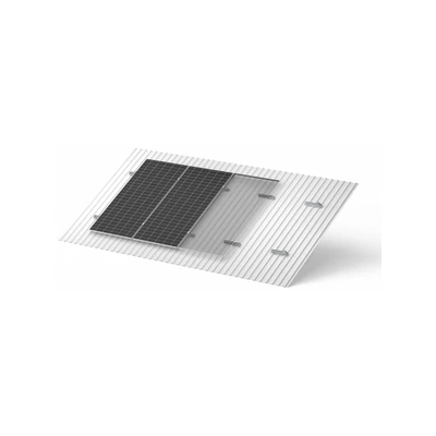 Montage Antaisolar ALTRA-METAL PRO H45W sur couverture métallique