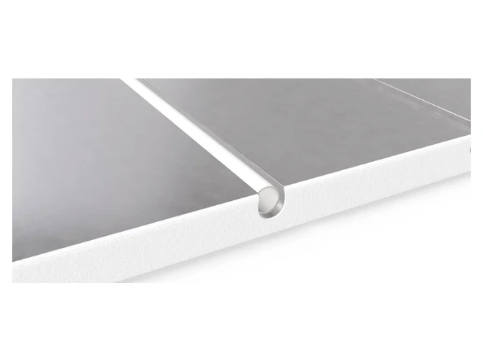 Panneaux rainurés avec surface aluminium du système de plancher chauffant EPS ALU FC CC150