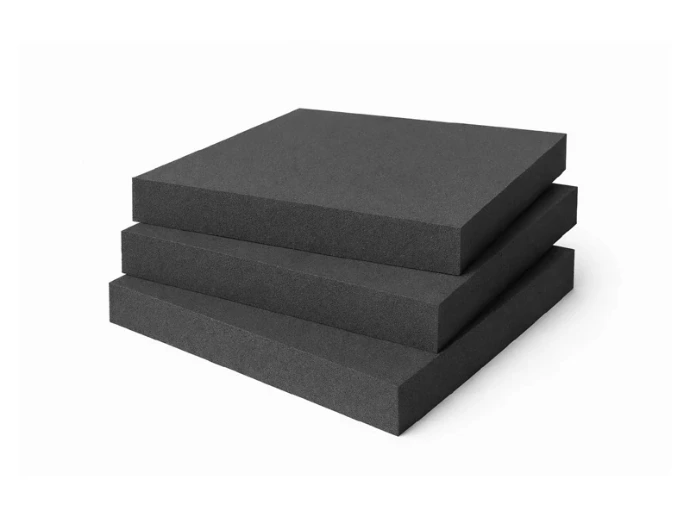 Panneaux isolants en PSE graphite empilés, pour isolation thermique extérieure des façades