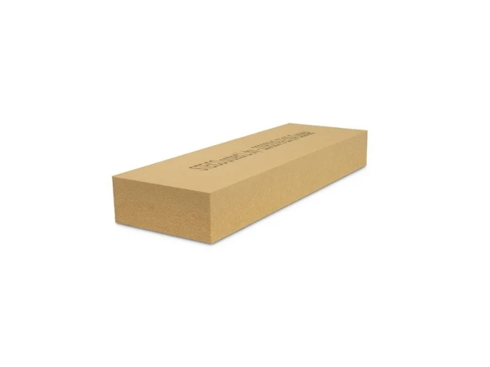 Panneau isolant STEICO protect L dry en fibre de bois à chants droits, support d’enduit pour façade