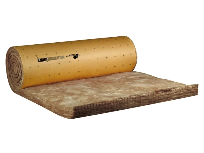 Panneau roulé ACOUSTIPLUS 032 en laine minérale de verre avec surfaçage kraft Knauf Insulation
