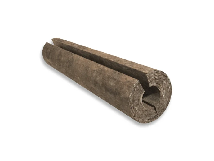 Coquille Power-teK PS 680 en laine de roche avec ouverture longitudinale pour tuyauterie industrielle