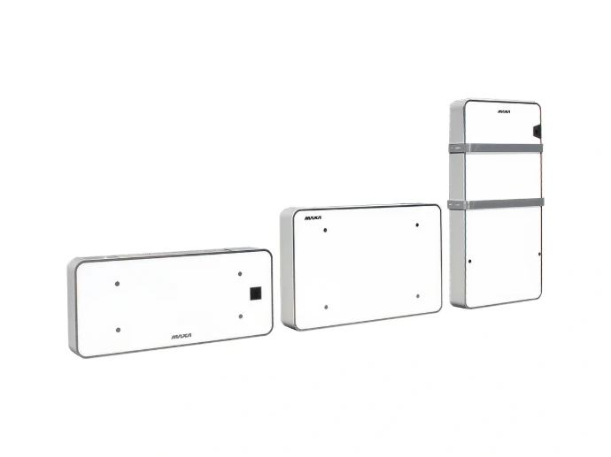 Différents formats de ventilo-convecteurs hydrauliques MAXA Grimper Fan